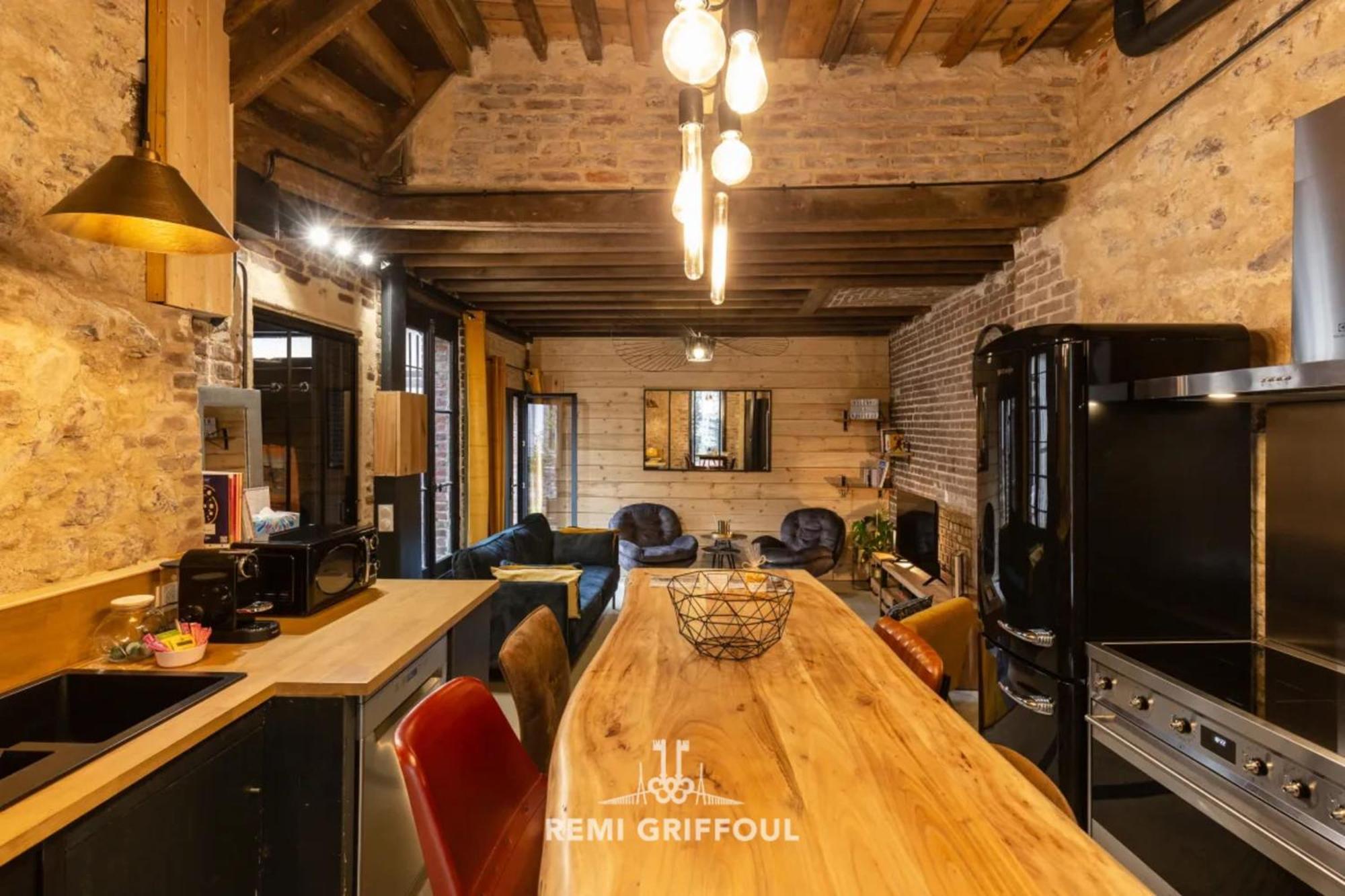 Вилла L'Atelier D'Elea 4 Terrace - Industrial-Chic In The Heart Of Онфлёр Экстерьер фото