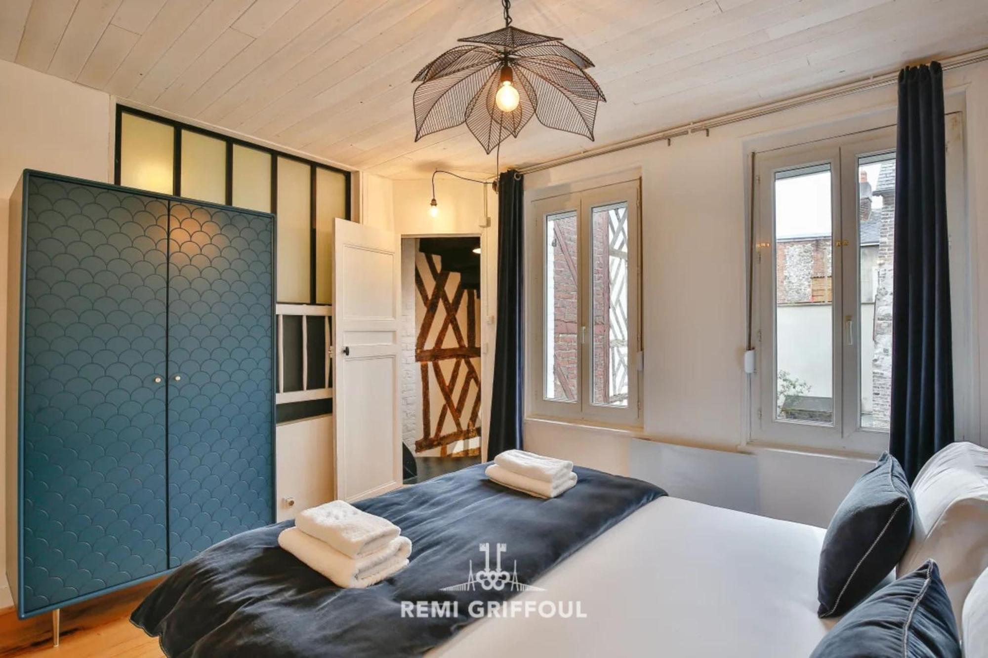 Вилла L'Atelier D'Elea 4 Terrace - Industrial-Chic In The Heart Of Онфлёр Экстерьер фото