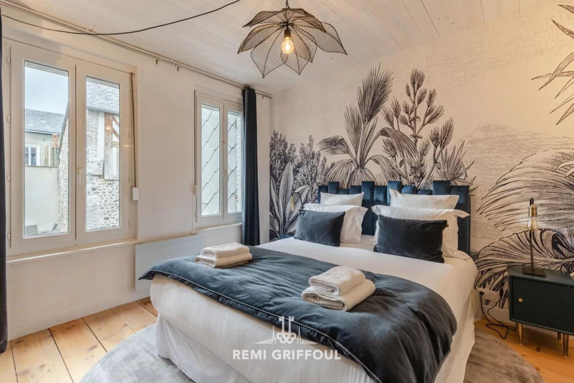Вилла L'Atelier D'Elea 4 Terrace - Industrial-Chic In The Heart Of Онфлёр Экстерьер фото